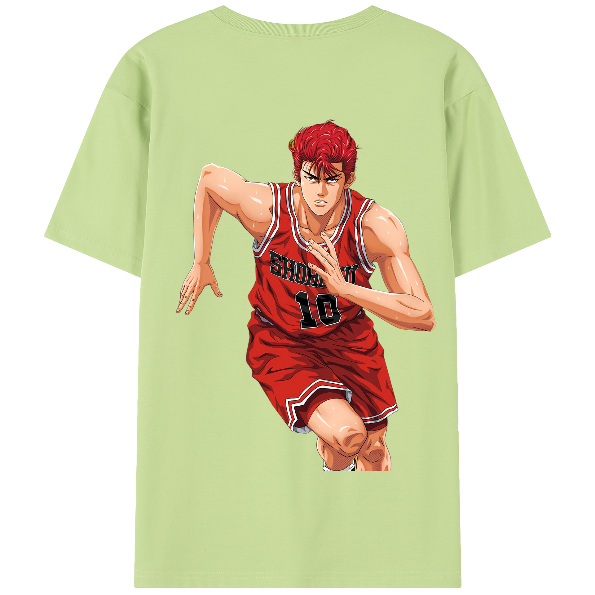 SLAM DUNK／スラムダンク 綿100％半袖Tシャツ（背面プリント）